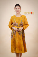 Multi Printed Flared Dress