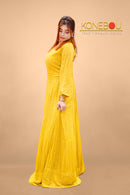 Georgette Ethnic Gown