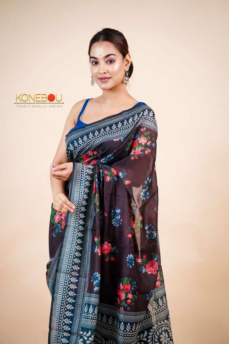 Printed Saree