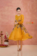 Multi Printed Flared Dress