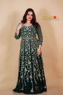 Georgette Ethnic Gown