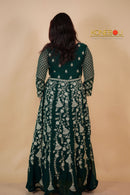 Georgette Ethnic Gown